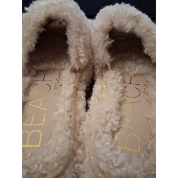 Beach By Matisse Frost Sandal Cozy Fuzzy Soft Platform Brand New Women Size 7M - Picture 5 of 9